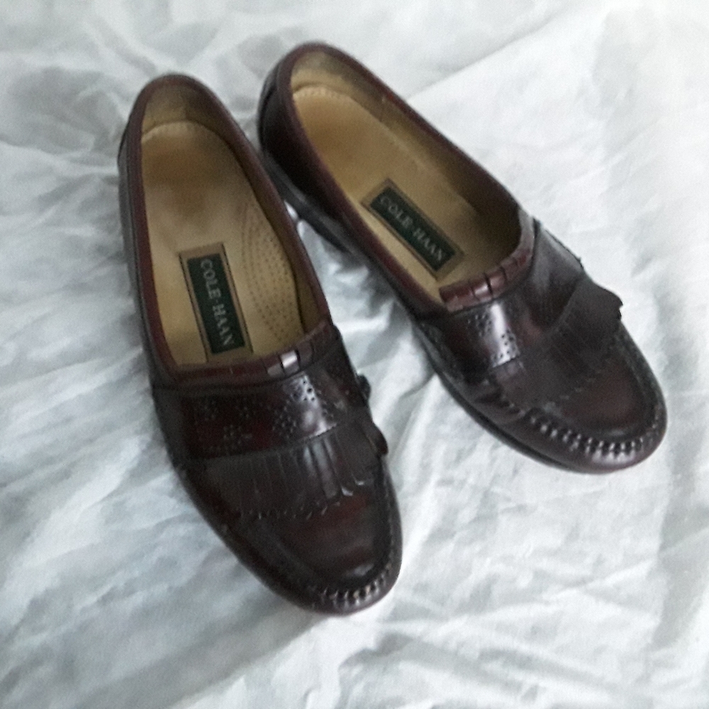 Cole Haan Leather Loafers Dress Shoes - Picture 1 of 7